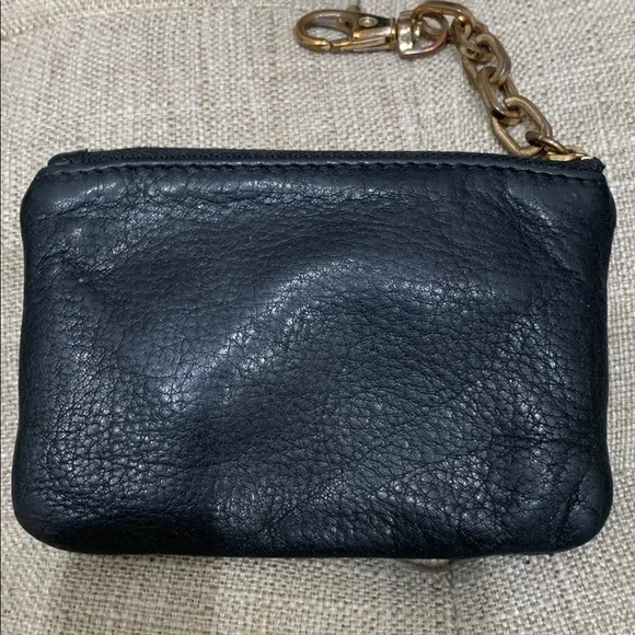 Tory Burch  Coin Wallet  Black Leather - Picture 4 of 9